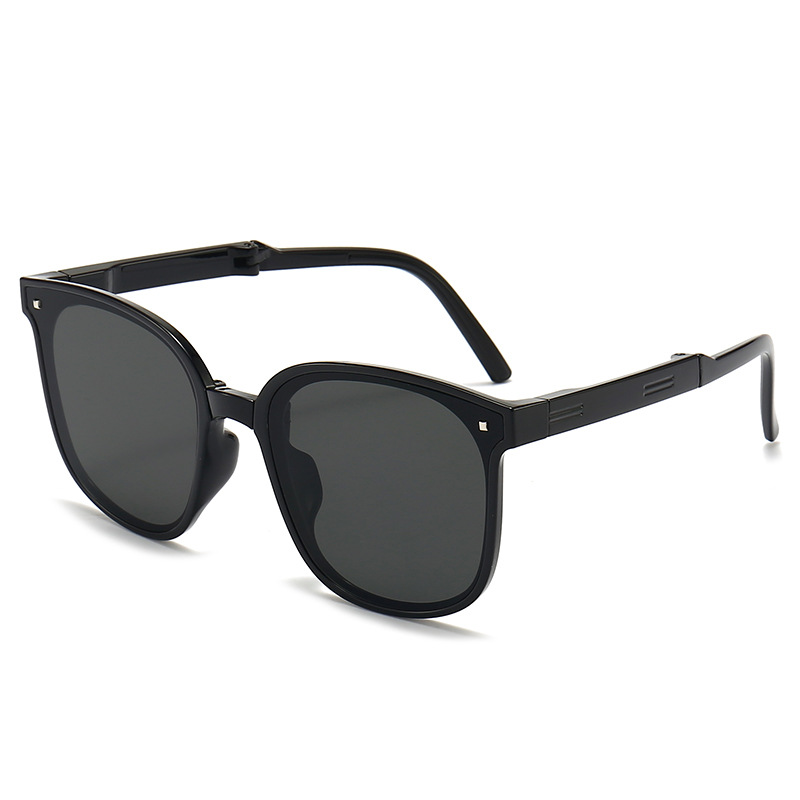 Folding Polarized Square Sunglasses, image 1